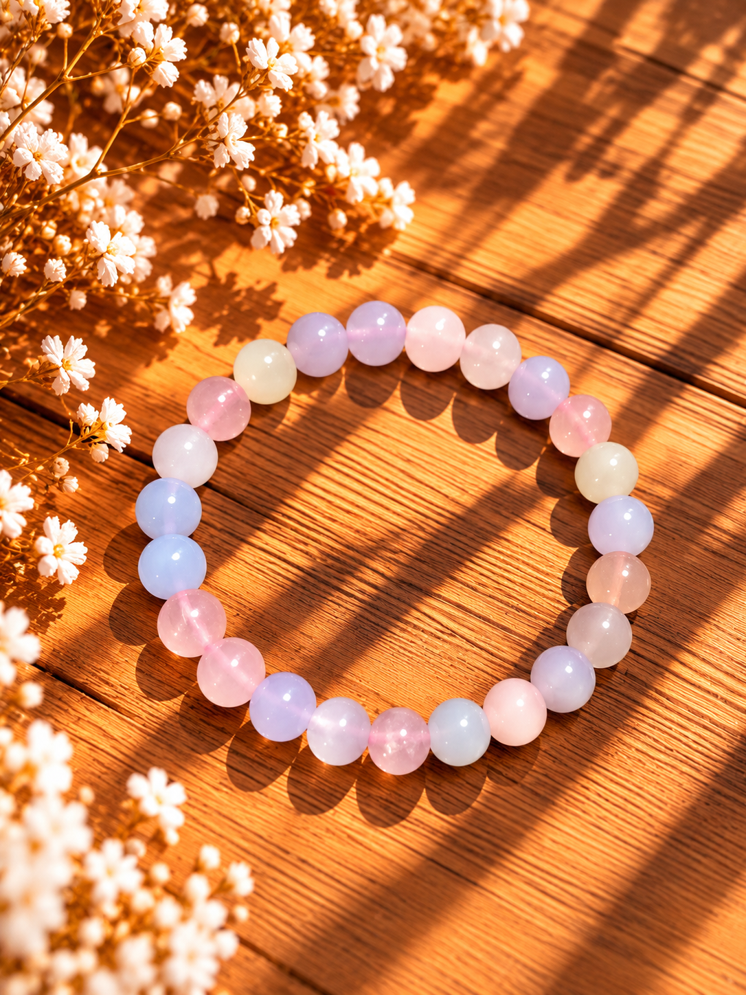 BRACELET BOULE 08MM BÉRYLS CHAUFFÉE A