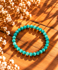 BRACELET BOULE 06MM AMAZONITE RUSSIE AA (05-06MM)