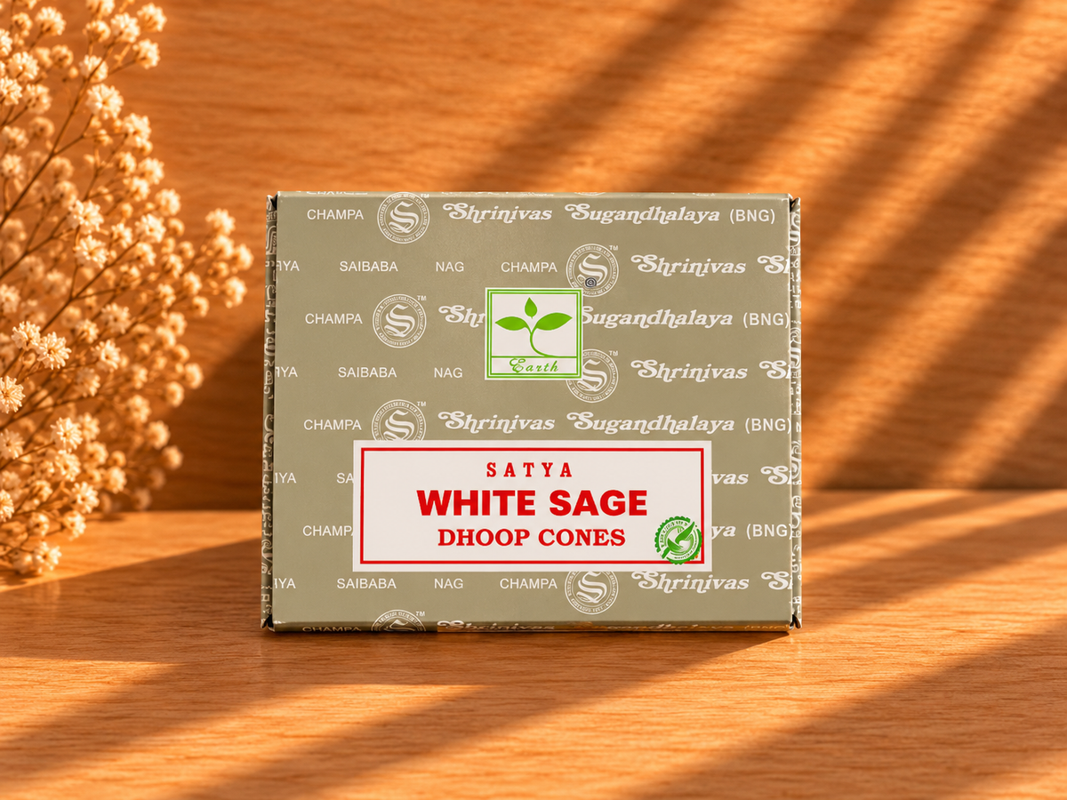 ENCENS SATYA CÔNES SAUGE BLANCHE