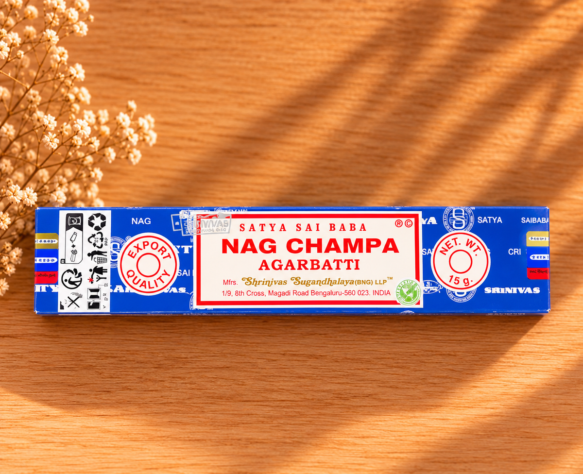 ENCENS SATYA NAG CHAMPA (12 BOITES DE 15G)