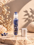 FLACON ROULEAU SUR LAPIS LAZULI A