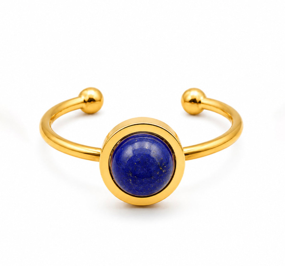 BAGUE ISEL DORÉE LAPIS LAZULI A