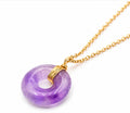 COLLIER LOA DORÉ AMÉTHYSTE A